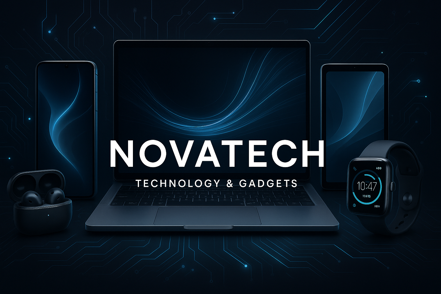 generate banner which converys the technology and gadget message since that is my niche